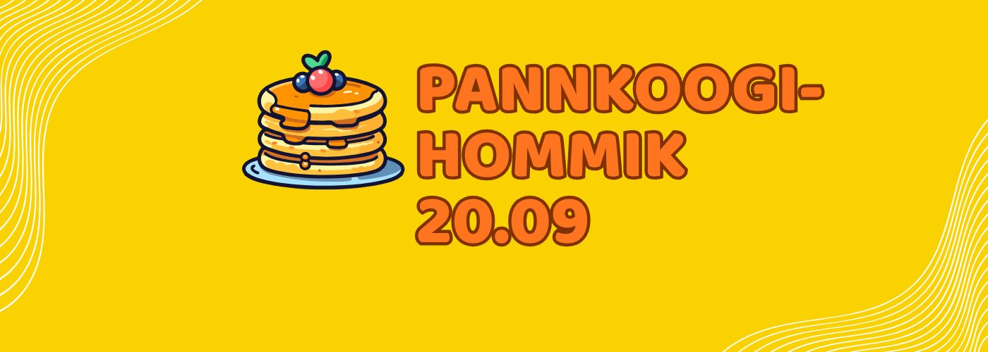 PANNKOOGIHOMMIK VALGERANNA SEIKLUSPARGIS! Tule 20. septembri hommikul Valgeranna Seiklusparki – kõikidele hommikustele seiklejatele pakume enne või pärast rajal